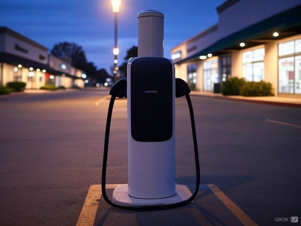 Punto de carga auto eléctrico